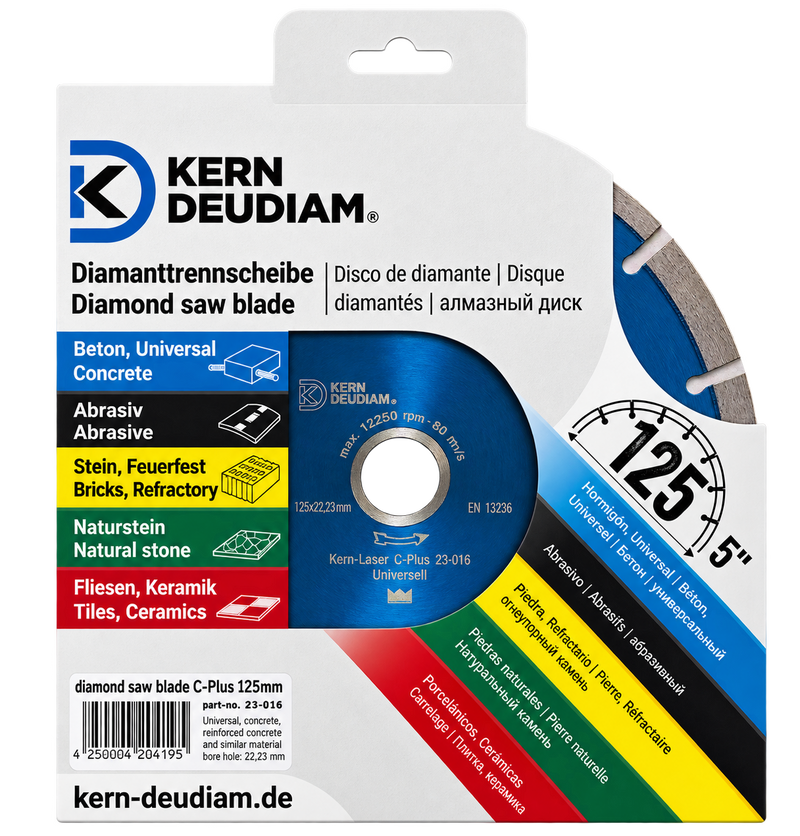KERN-DEUDIAM C-Plus universalus deimantinis pjovimo diskas