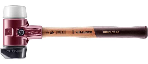 Halder Simplex STAND UP plaktukas: juoda guma + baltas superplastikas