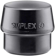 Halder Simplex Galva juoda 80 mm