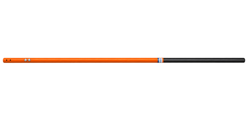 GREENFINN 2m orange handle with rubber grip, G-28 KN