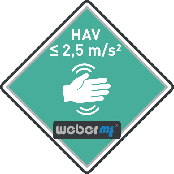 WEBERmt vienkryptė vibroplokštė CF3 HD