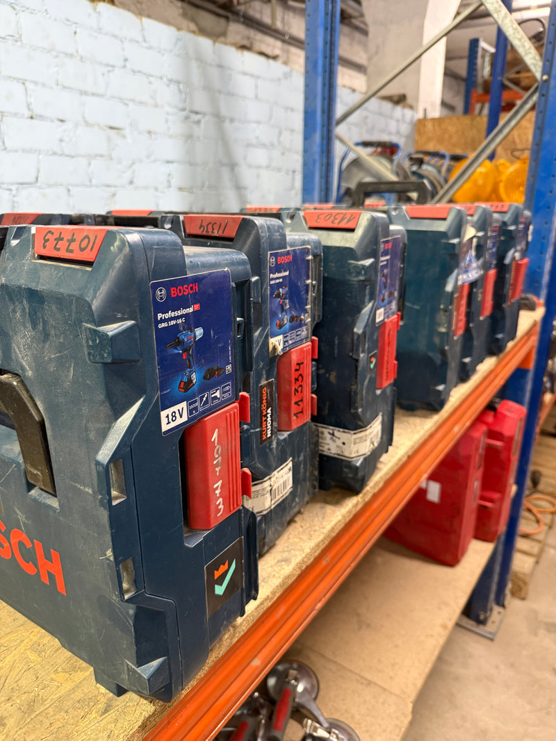 Used construction tools and small construction equipment