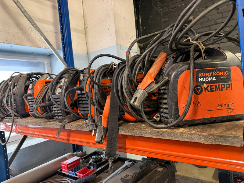 Used construction tools and small construction equipment