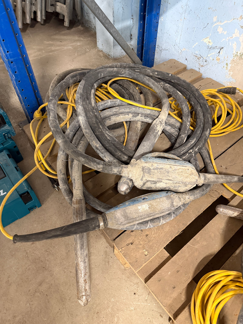 Used construction tools and small construction equipment