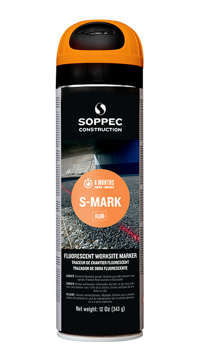 Soppec S-Mark Temporary Marking Spray Paint, 500 ml