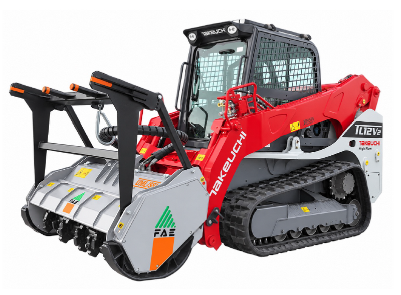 FAE DML/SSL-175 SONIC forestry mulcher for skid steer loaders