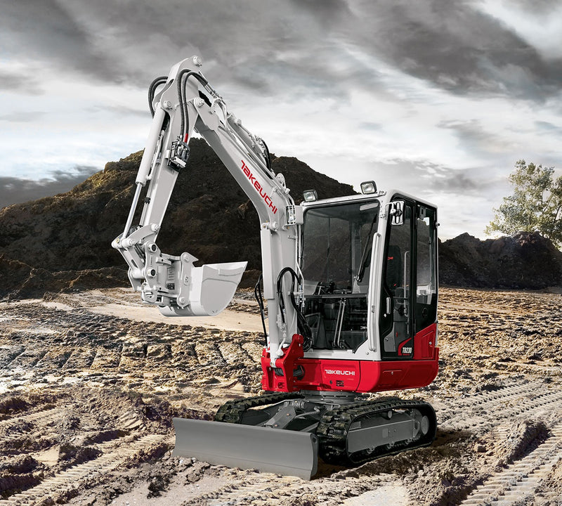 Takeuchi TB230 – compact mini excavator