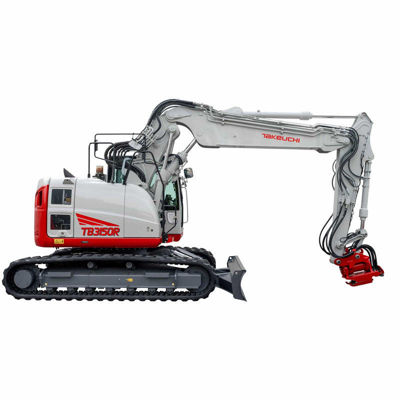 Takeuchi TB3150R – a powerful 15-16.5 ton class crawler excavator