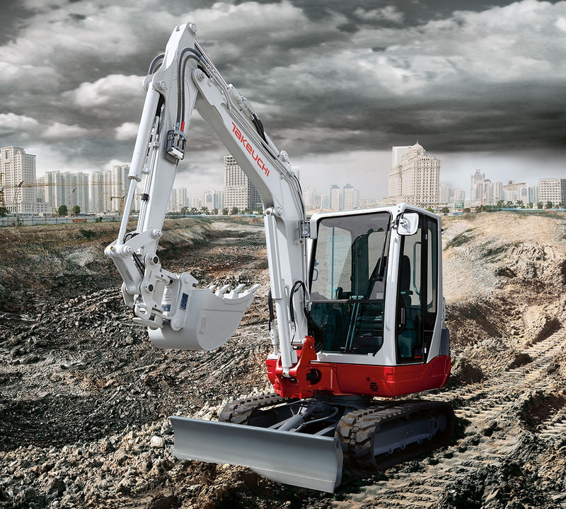 Takeuchi TB335R – compact 3.5-ton class mini excavator
