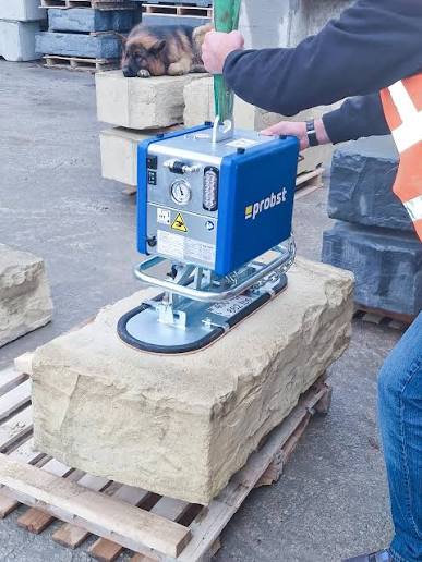Akumuliatorinis SM-1200 vakuuminis griebtuvas PROBST