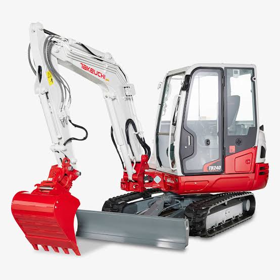 Takeuchi TB240 – mini excavator