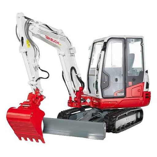 Takeuchi TB240 – mini ekskavatorius