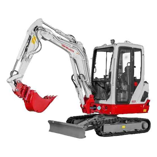 Takeuchi TB225A – kompaktiškas mini ekskavatorius