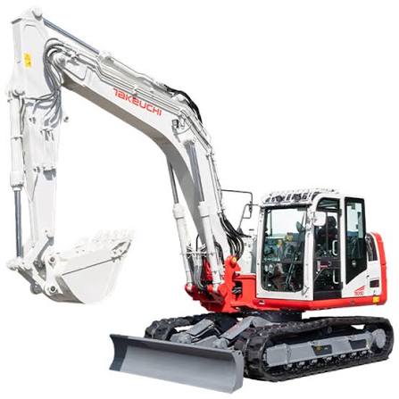 Takeuchi TB3150R – a powerful 15-16.5 ton class crawler excavator