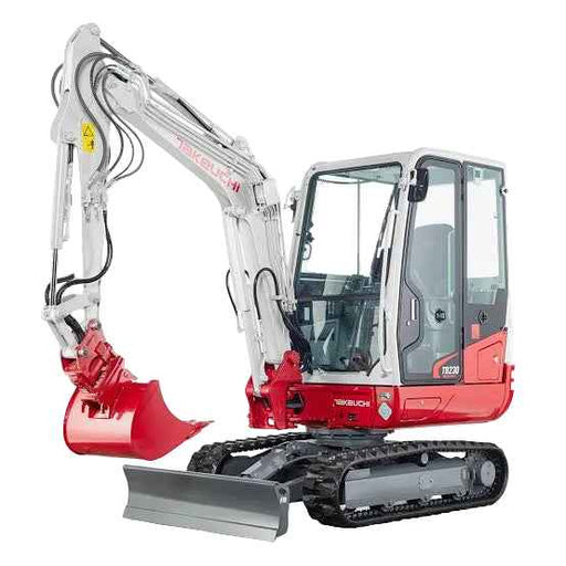Takeuchi TB230 – kompaktiškas mini ekskavatorius