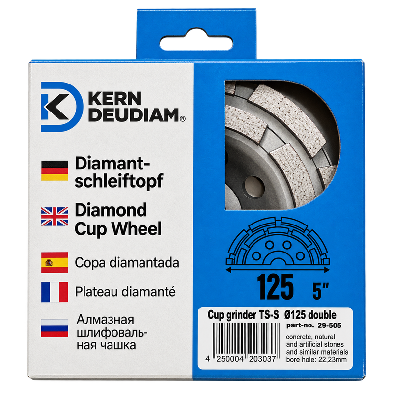 KERN-DEUDIAM Cup Grinder TS-S deimantinė šlifavimo lėkštė